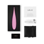 持ち運びやすい極細先端振動バイブでクリ攻め刺激:【LELO(レロ)】 ドット トラベル ピンク(DOT Travel)
