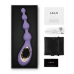 多彩な振動を可能とした電動アナルビーズ:【LELO(レロ)】 ソラヤ ビーズ バイオレット