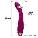指2本分のスリムサイズ！初めてのバイブにも最適！：オクノックス S