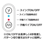 Gスポや膣奥をノックスイングで「騎乗位」体験バイブ：オクノックス