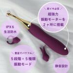 極細ヘッドでクリトリスや乳首などの性感帯をピンポイントに刺激バイブ:スヴァコム ベアトリス